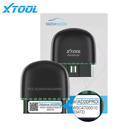 XTOOL Advancer AD20 Pro Bluetooth OBD2 Scanner  FullSystem Diagnostic Tool With Oil Reset  Battery  2