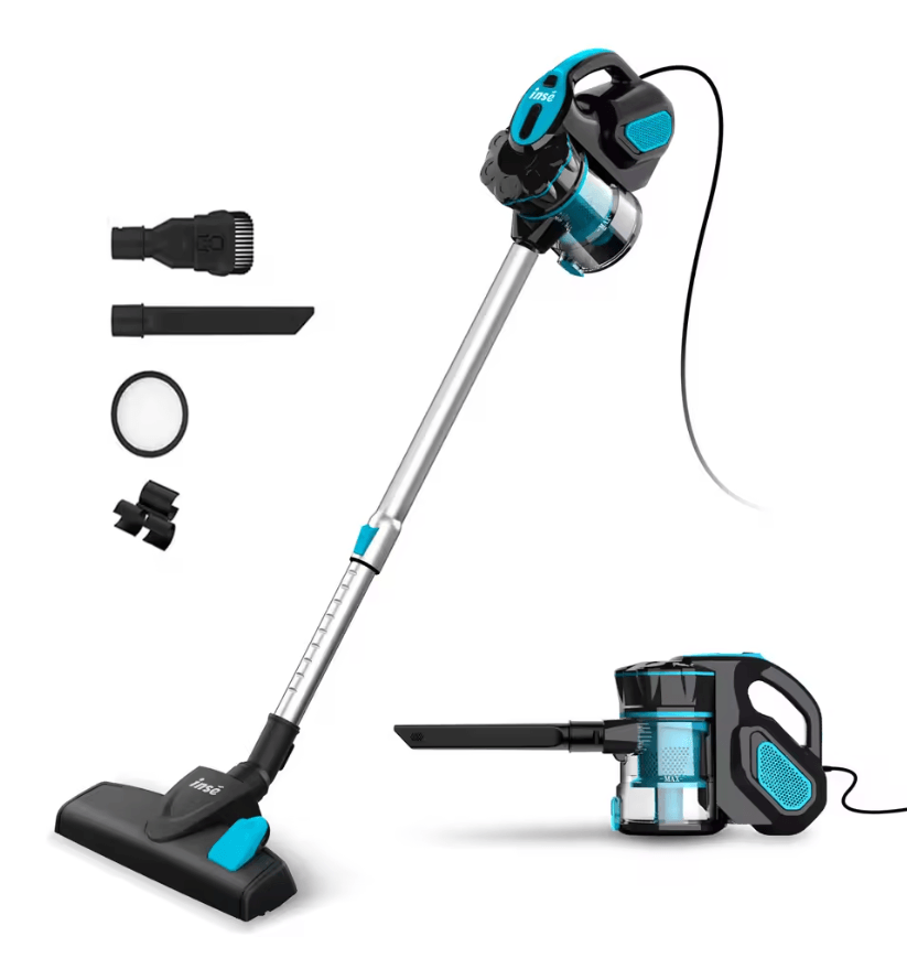 INSE I5 Corded Stick Vacuum Cleaner With Powerful Suction For Pet Hair And Hard Floors 5