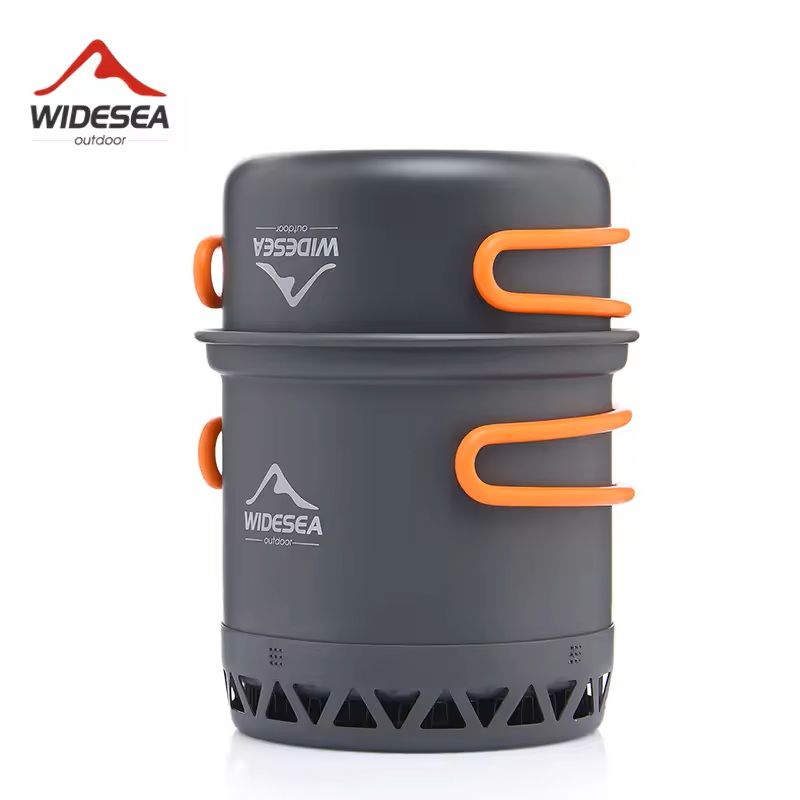 Camping Cookware Set Outdoor Pot Kettle Tableware Kit