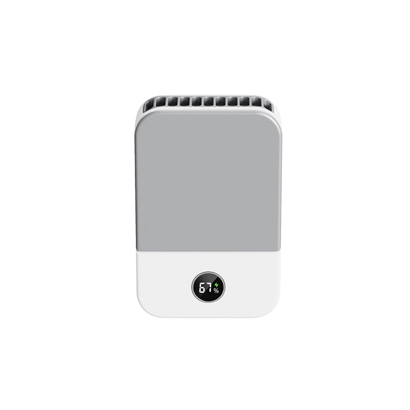 Mini USB Rechargeable Waist Clip Fan, Portable Hanging Neck Fan for Outdoor Work, Travel, and Personal Cooling