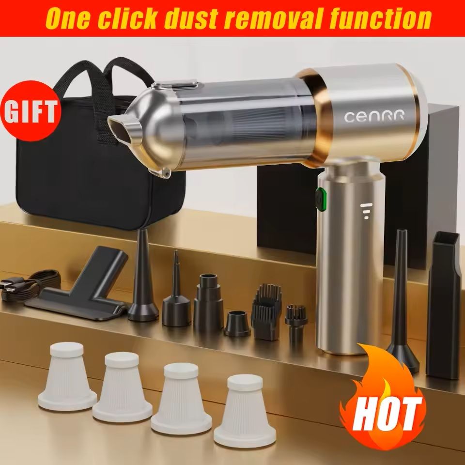 Cordless Car Vacuum Cleaner Strong Suction Handheld Cleaning Machine 13