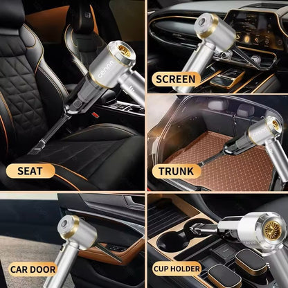 Cordless Car Vacuum Cleaner Strong Suction Handheld Cleaning Machine 5