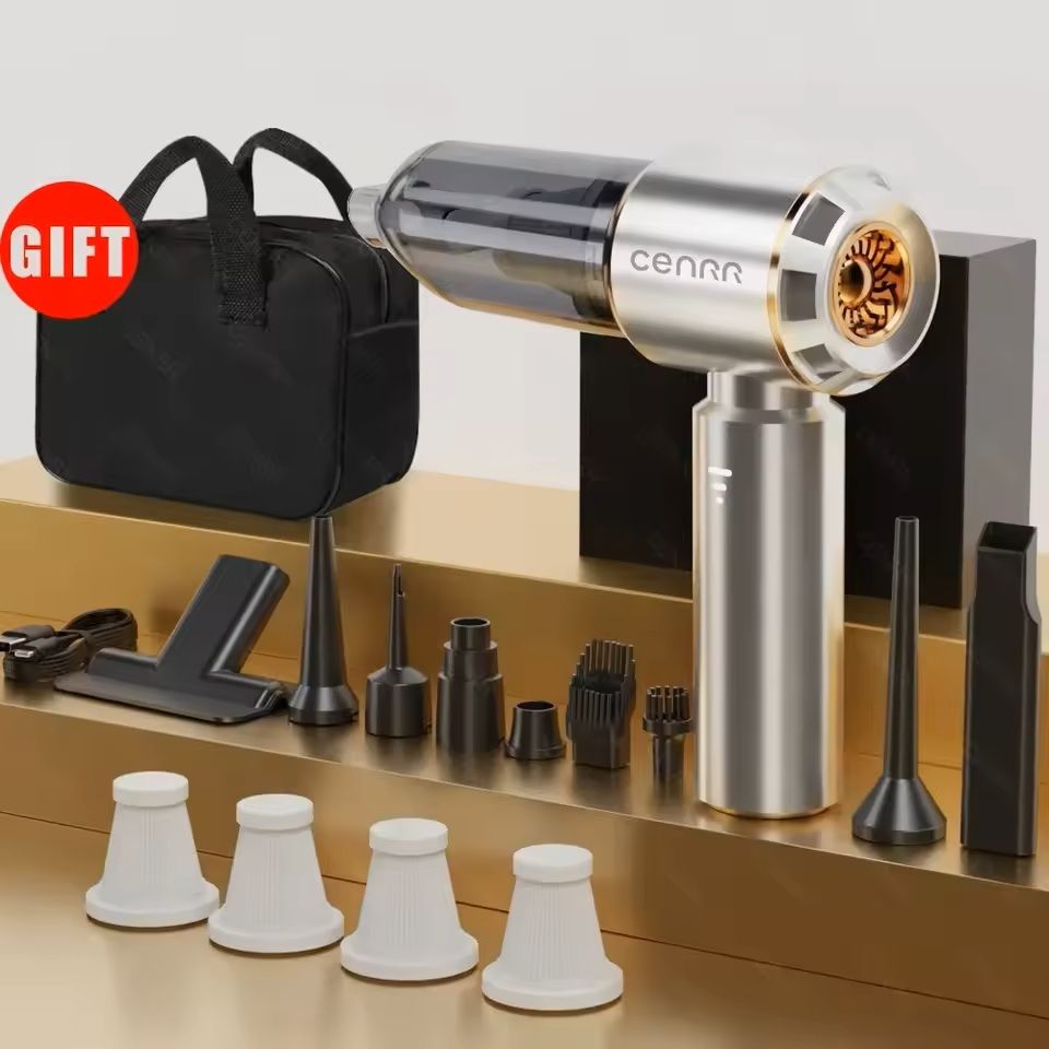 Cordless Car Vacuum Cleaner Strong Suction Handheld Cleaning Machine 8