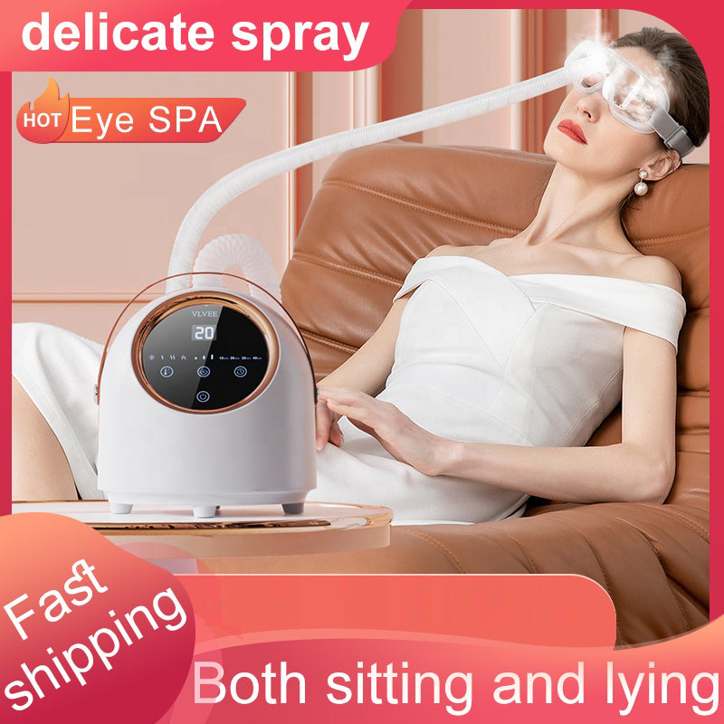 Eye Massage Atomization SPA Instrument Hot  Cold Spray Fumigation Heating Compress For Eye Dryness