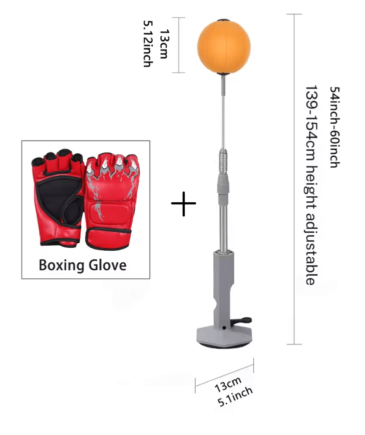 Lightweight Home Boxing Reflex Bag With Suction Base For Speed And Agility Training 4