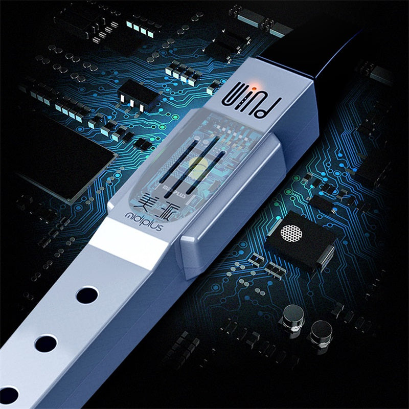 Pocket Digital Electronic Wind Instrument Mini Pocket Saxophone Wind Instrument with 10 Tones, Clarinet, Flute