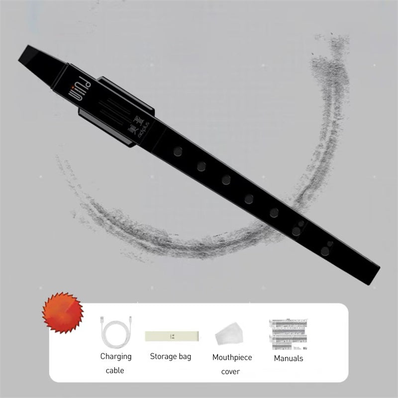 Pocket Digital Electronic Wind Instrument Mini Pocket Saxophone Wind Instrument with 10 Tones, Clarinet, Flute