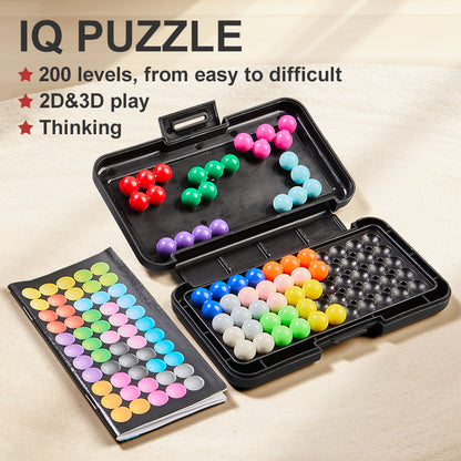 Children Smart Battle Puzzle Game, Thinking Training Brain Toy for Early Intelligence Development & Educational Fun