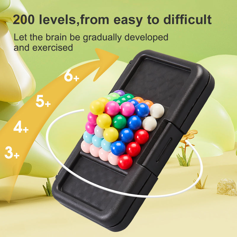 Children Smart Battle Puzzle Game, Thinking Training Brain Toy for Early Intelligence Development & Educational Fun