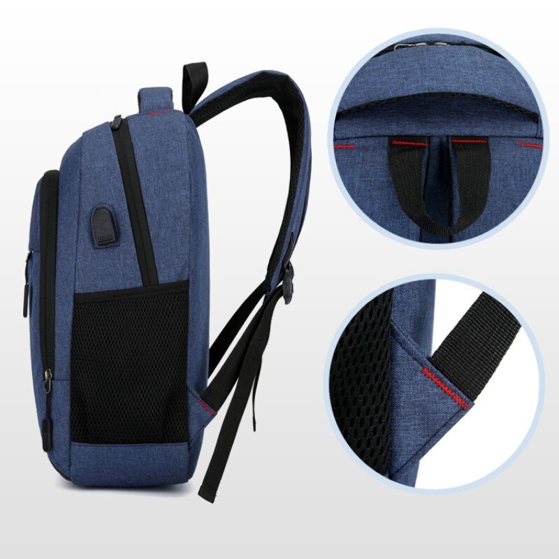 Mens Large Capacity Travel Backpack, Fashion Computer Bag for Students, Work, or Daily Use