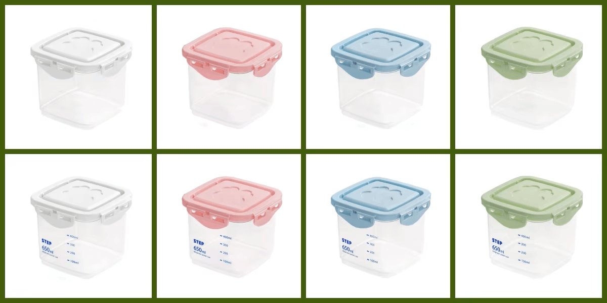 Airtight Food Storage Jar for Grains Pasta and Kitchen Pantry Organization