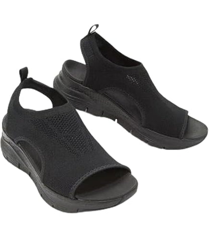 Womens Summer Mesh Sandals Thick Sole Open Toe Comfort Shoes 5