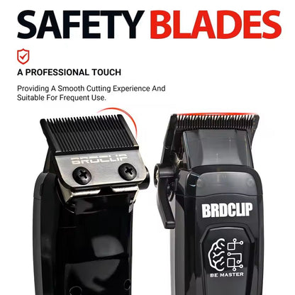 Professional Electric Hair Clipper With Adjustable DLC Blade And Base 1