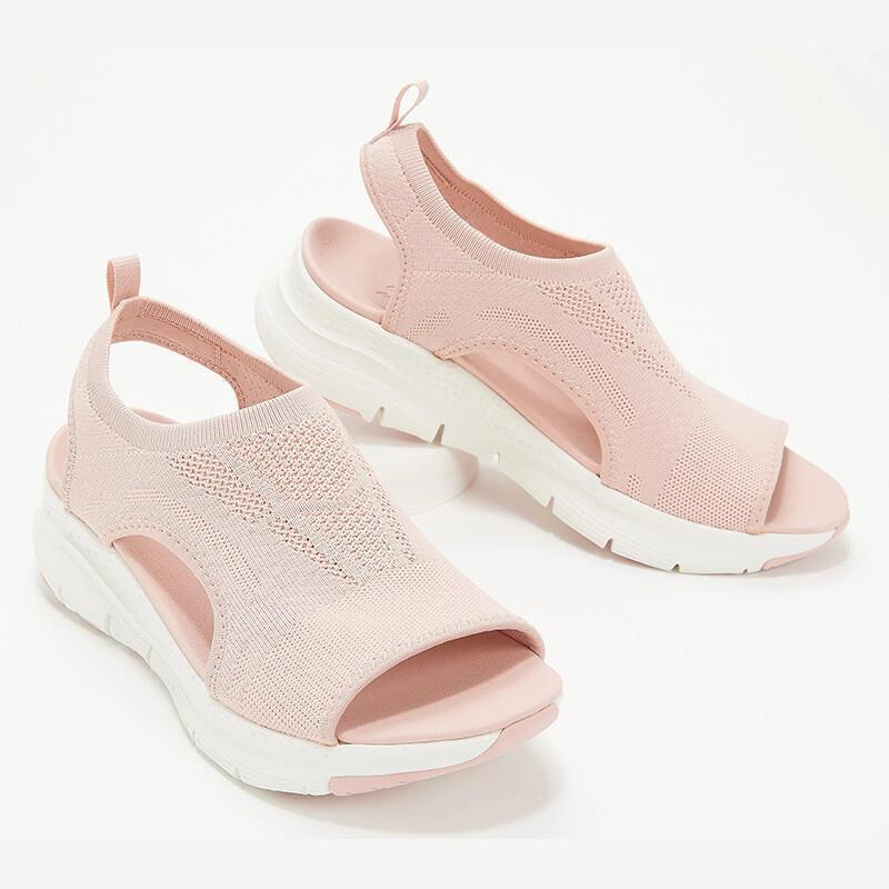 Womens Summer Mesh Sandals Thick Sole Open Toe Comfort Shoes 8