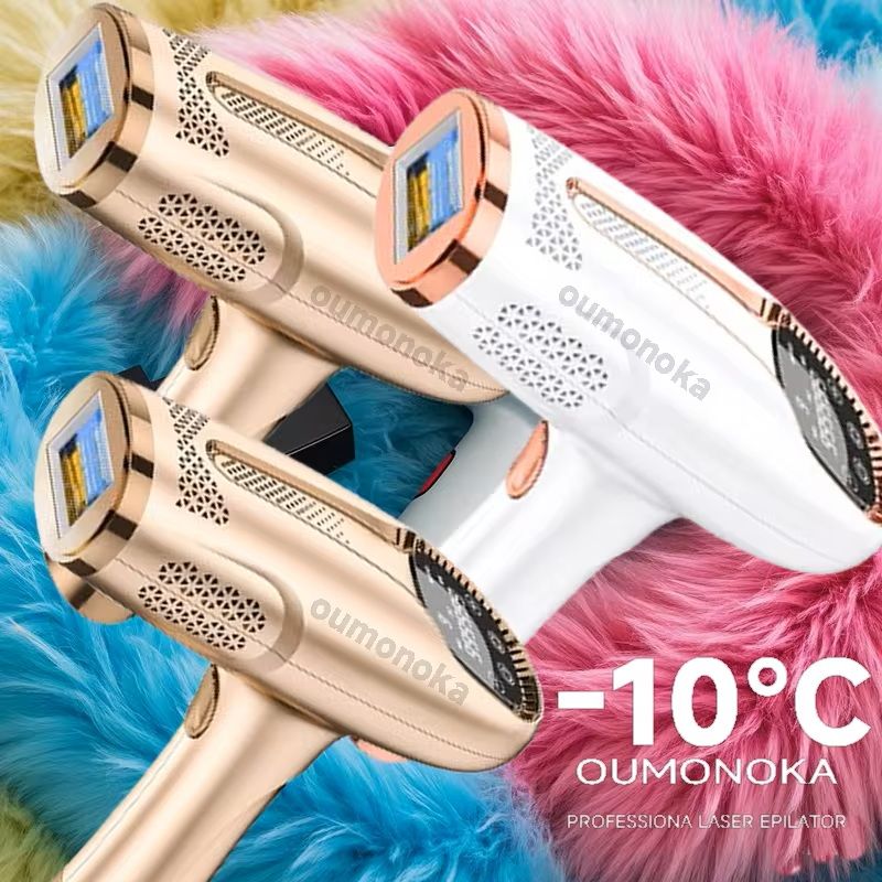 Permanent IPL Hair Removal Device – Rechargeable, Compact & Full-Body Safe for Men & Women