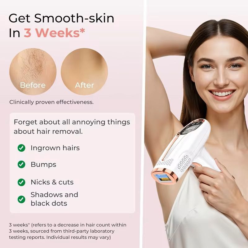 Permanent IPL Laser Hair Removal Device For Women And Men 2
