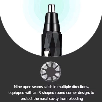 2 In 1 Rechargeable Nose Hair And Beard Trimmer For Men 1