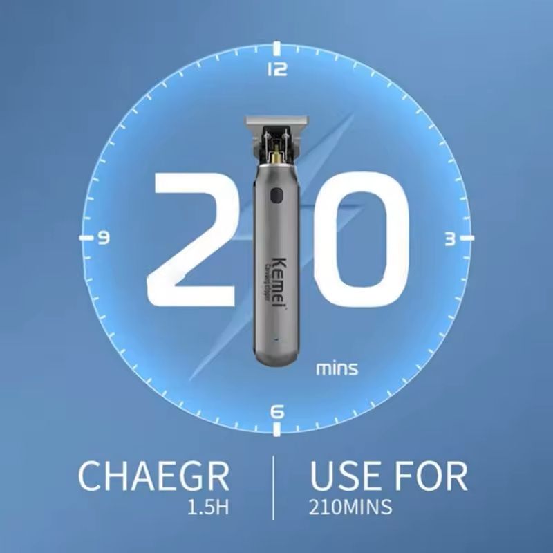 Rechargeable Hair Clipper For Men Cordless Beard And Hair Trimmer 3