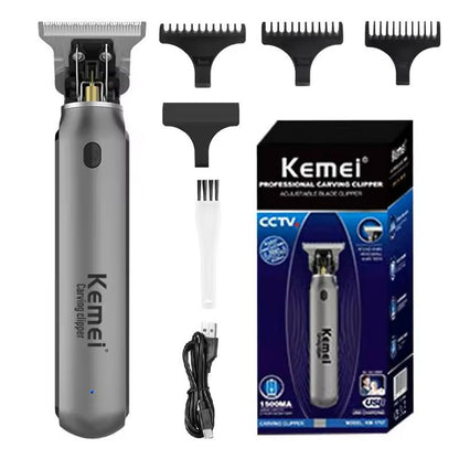Rechargeable Hair Clipper For Men Cordless Beard And Hair Trimmer 5