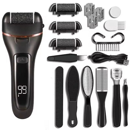 Electric Foot File Callus Remover Rechargeable Pedicure Tool