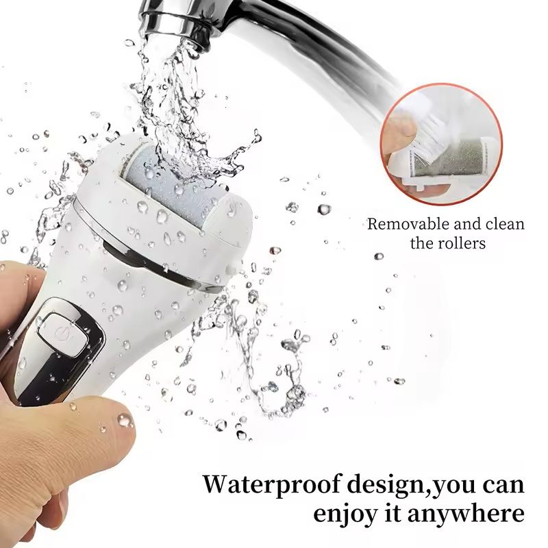 Electric Foot File Callus Remover Rechargeable Pedicure Tool 1
