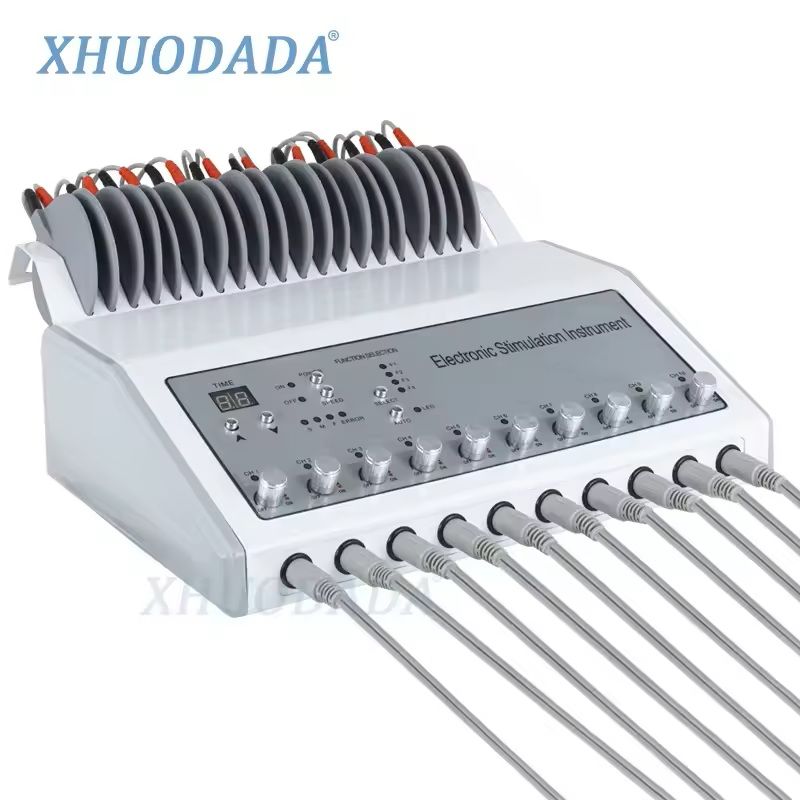 Electric Muscle Stimulator Weight Loss Machine with Russian Waves