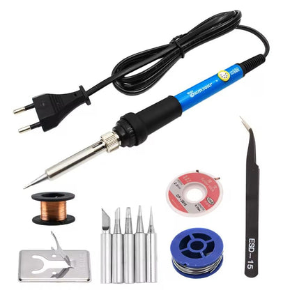 Electric Soldering Iron With Digital Display Adjustable Temperature 8