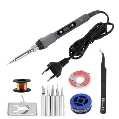 Electric Soldering Iron With Digital Display Adjustable Temperature 13