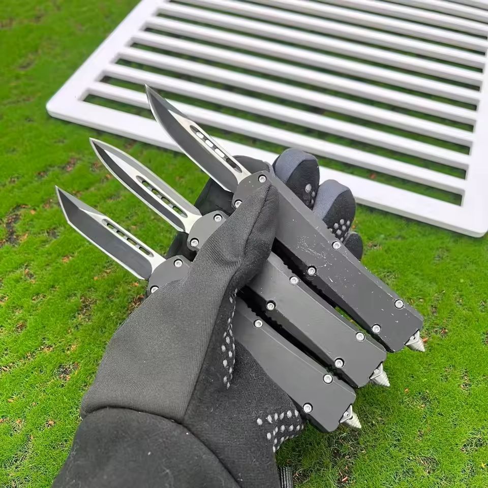 A07 Pocket Knife 440C Steel Blade Zinc Alloy Handle EDC Tool 2