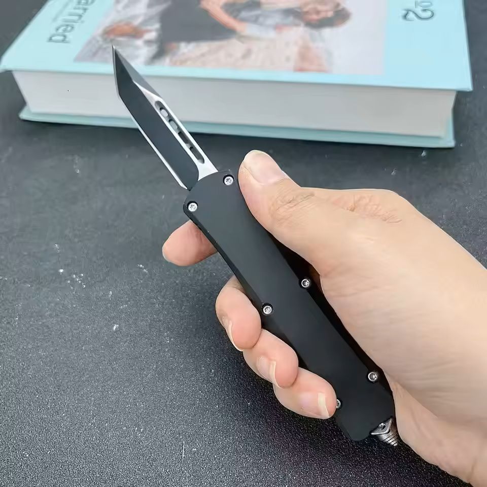 A07 Pocket Knife 440C Steel Blade Zinc Alloy Handle EDC Tool 7
