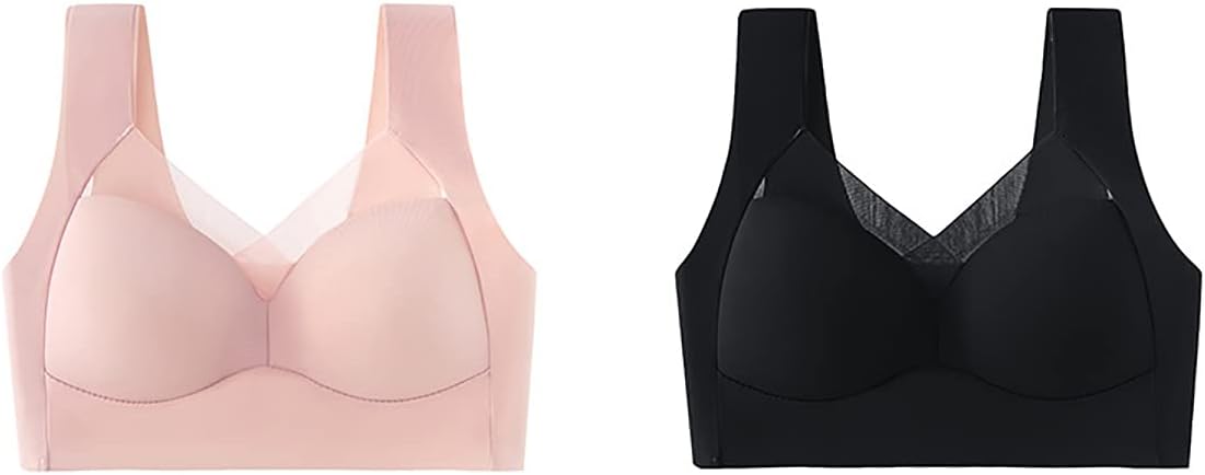 3Pack Ice Silk Seamless Sports Bras  WireFree Comfort With AntiSag Support 5