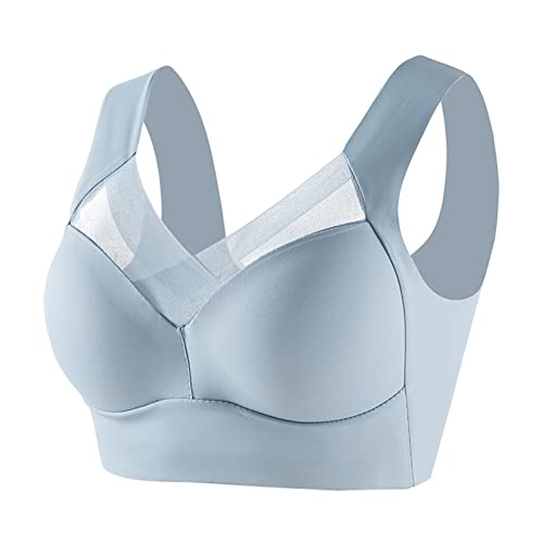 3Pack Ice Silk Seamless Sports Bras  WireFree Comfort With AntiSag Support 9