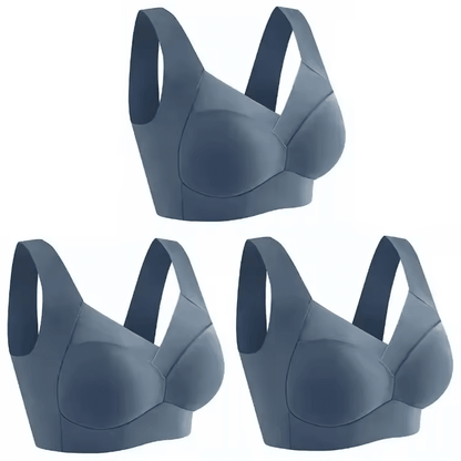 3Pack Ice Silk Seamless Sports Bras  WireFree Comfort With AntiSag Support 15