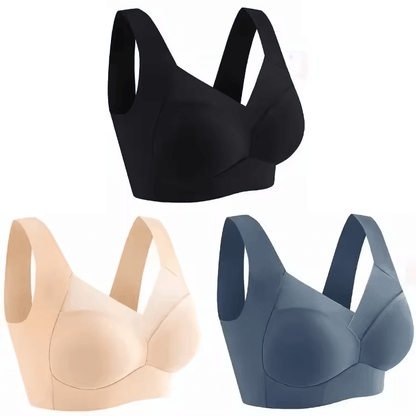 3Pack Ice Silk Seamless Sports Bras  WireFree Comfort With AntiSag Support 20