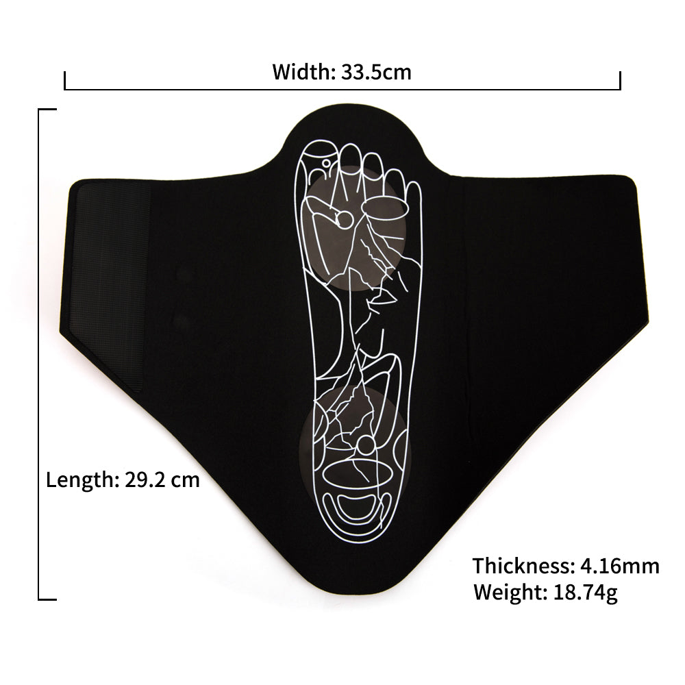 Electric Foot Massager Shoe with EMS Pad Muscle Stimulation, Portable Foldable Foot Spa Machine for Foot Relaxation