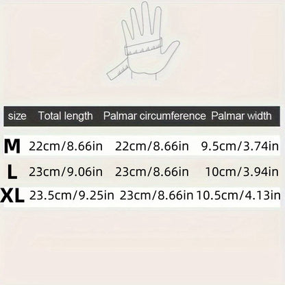 Winter Gloves for Men Waterproof Windproof Cold Weather Gloves Touchscreen Zipper Gloves for Snowboard Motorcycle