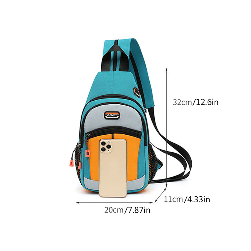 Chest Bag For Men And Women Multifunctional Fashion Backpack One Shoulder Or Two Shoulder Crossbody 1