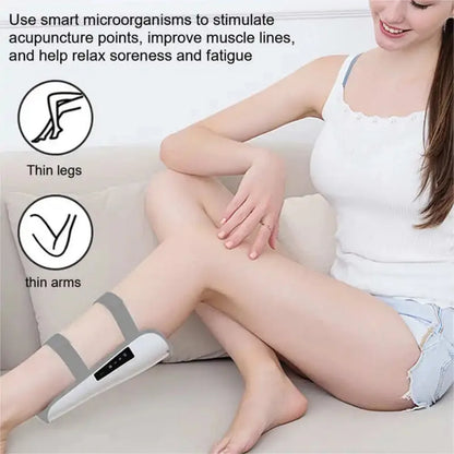 EMS Arm Leg Shaper Exerciser With Infrared Heat Leg Arms Heating Massager Slim Machine For Cellulit 2