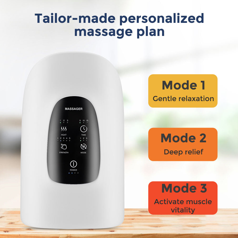 Electric Palm Massage Airbag Hand Massager Wrapping Pressing Deep Squeezing Kneading Hot Compress H 2