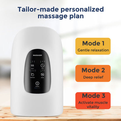 Electric Palm Massage Airbag Hand Massager Wrapping Pressing Deep Squeezing Kneading Hot Compress H 2