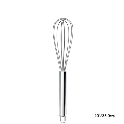 Stainless Steel Egg Whisk Set, Wire Balloon Whisk Kitchen Mixer Tools for Beating Eggs, Milk, Cream, Baking, Cooking