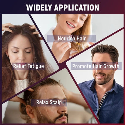 Advanced Head Massage Hair Comb With Red Light Hair Care  High Vibration Hair Massager Brush 4