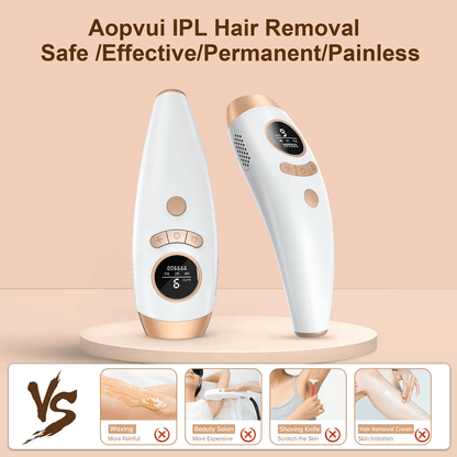 SleekGlide IPL Hair Removal Device With IceCooling Technology  Unlimited Flashes  9 Intensity Level 1