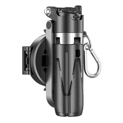 Magnetic Bluetooth Selfie Stick Tripod Stand, Pocket Mini Telescopic Travel Monopod for iPhone Android Magsafe