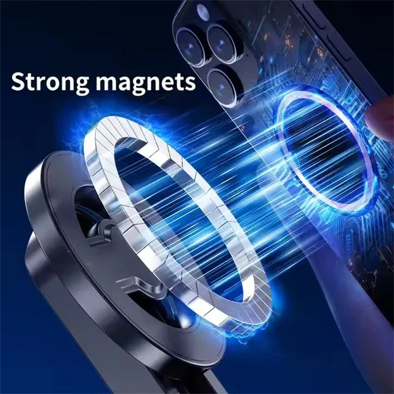 Magnetic Bluetooth Selfie Stick Tripod Stand, Pocket Mini Telescopic Travel Monopod for iPhone Android Magsafe