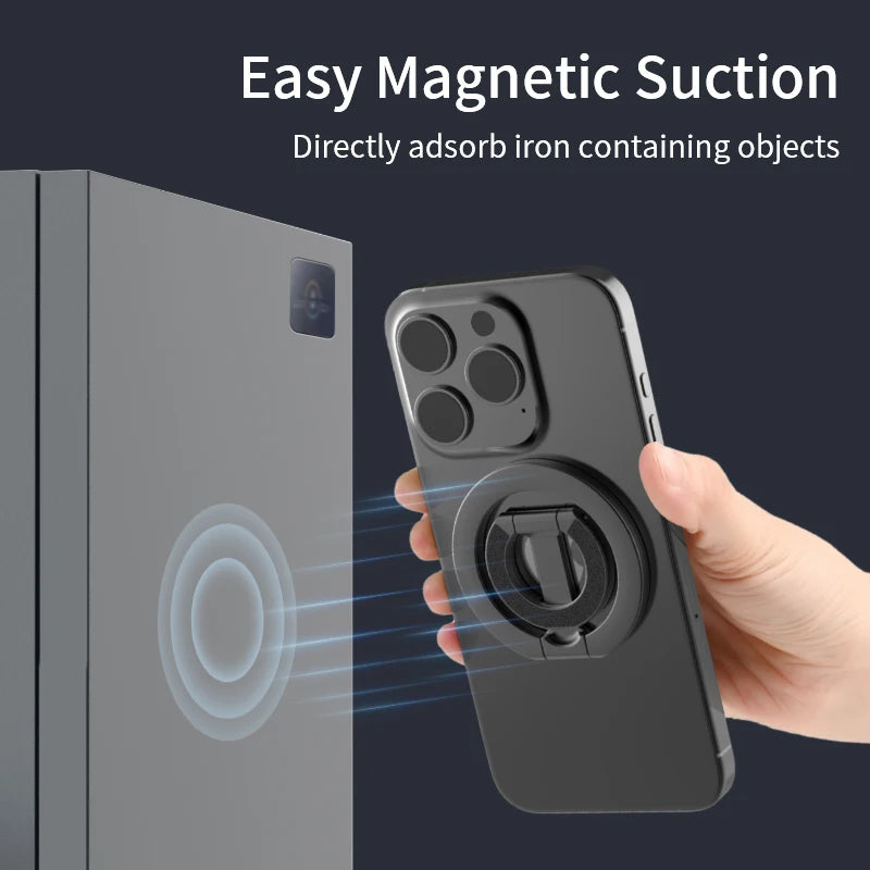Portable Folding For MagSafe Double Sided Magnetic Phone Ring Holder, Grip Tok Support Stand Bracket for Smartphones