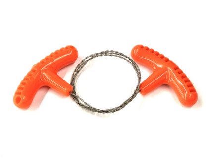 Portable Manual Hand Steel Chain Saw Survival Gear, Outdoor Camping Hiking Emergency Travel Cutting Rope Tool Kit