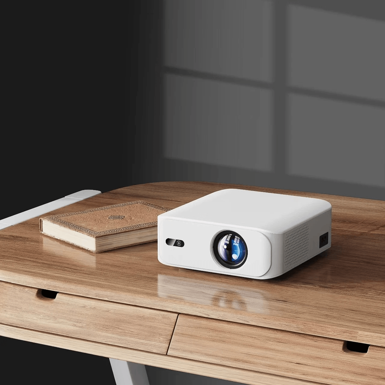 Touyinger L9 Portable Mini Projector – Full HD 1080P Home Theater with 4K Support, WiFi & Bluetooth