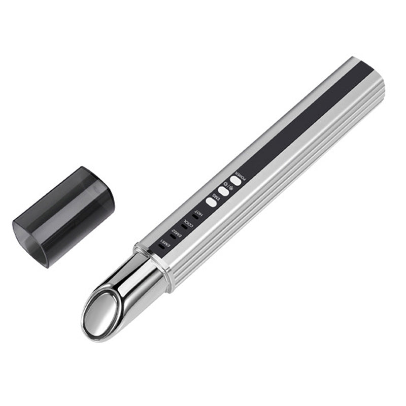 Electric Eye & Lip Massager, Sound Wave Vibration with EMS, Hot Cold Compress, Red Blue Light Anti-Wrinkle Skin Lifting