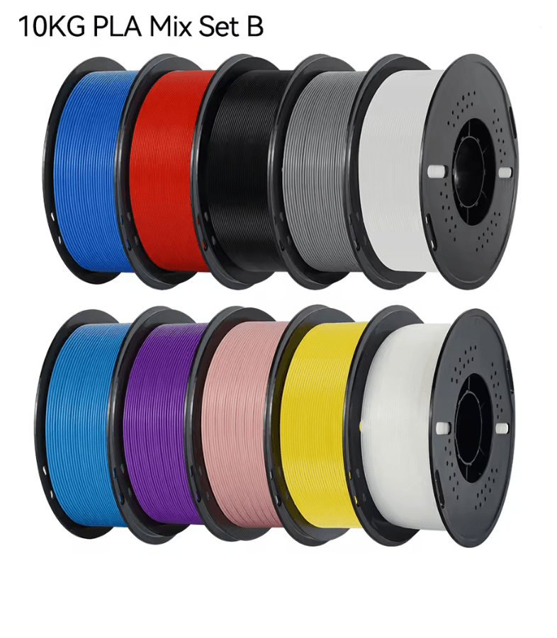 KINGROON 10KG 3D Printer Filament Bundle PLA PETG 175mm Mixed Colors For FDM Printing 4